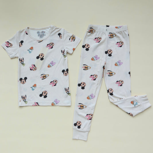 Mouse Friends Bamboo Pajamas