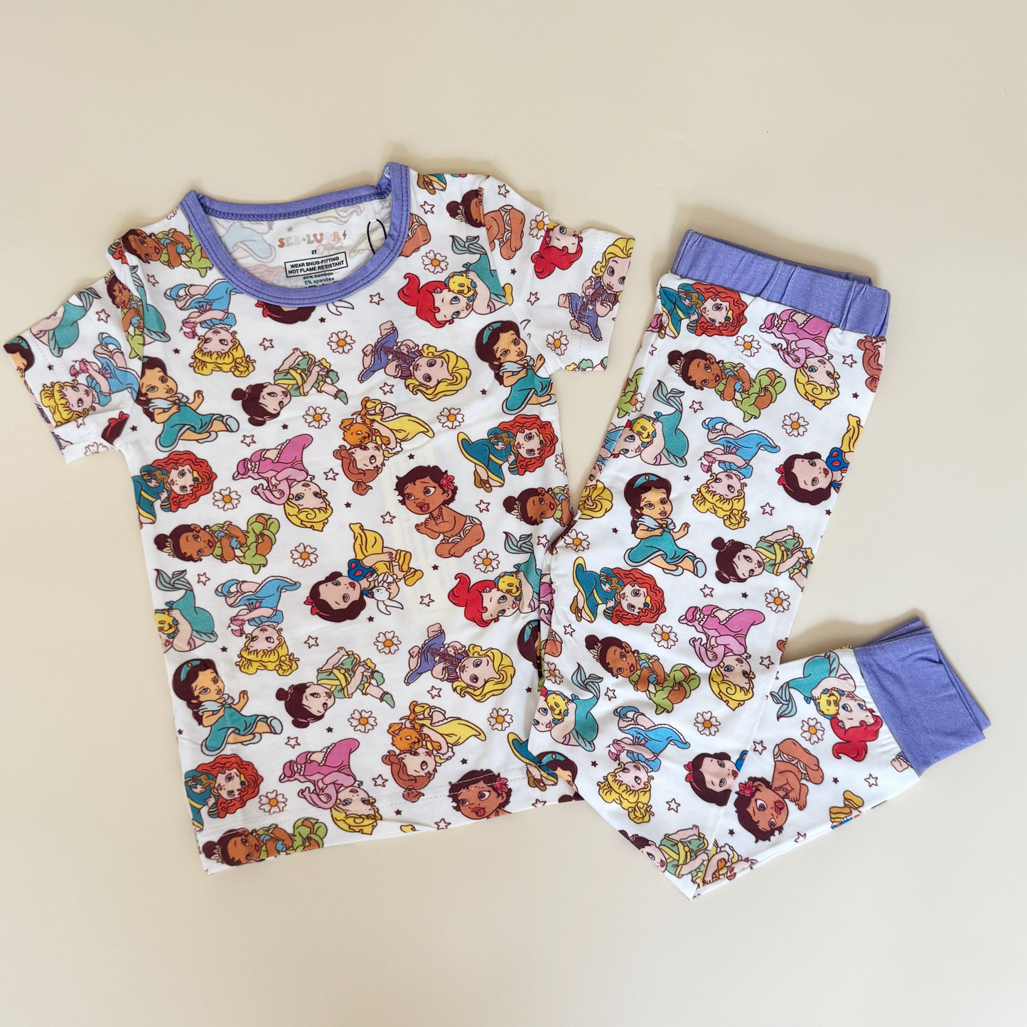 Baby Princess Bamboo Pajamas