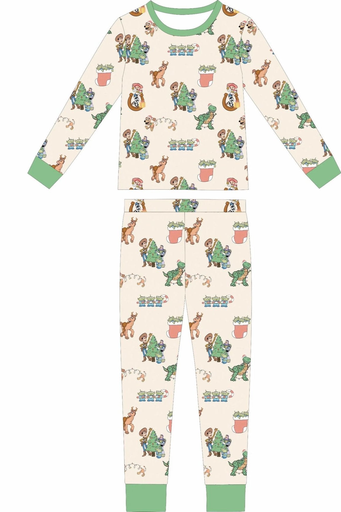 Christmas Toys Bamboo Pajamas