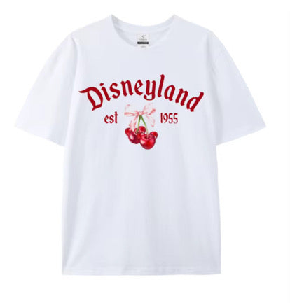 Oversized Cherry Disney Tee